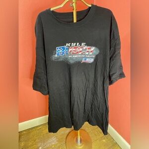 NASCAR Kyle Busch An American Salute (XL) T Shirt Black Joe Gibbs Racing Tee Top